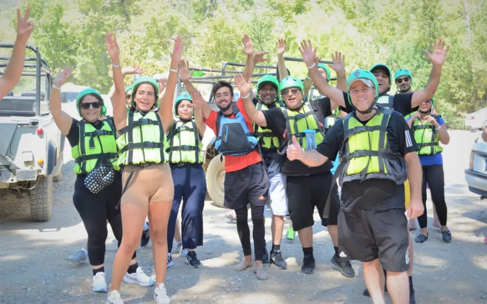 Antalya Rafting Zipline Tour