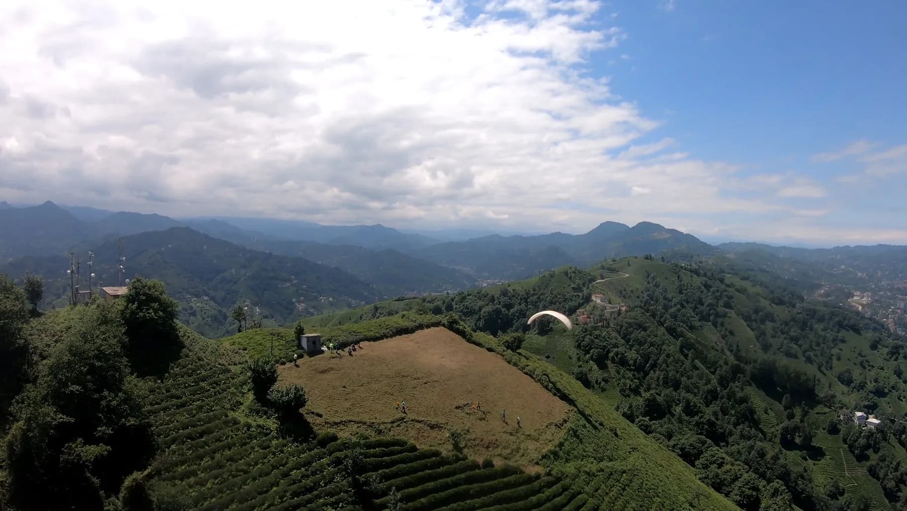 Rize Yamaç Paraşütü Kalkış Tepesi (Take Off)