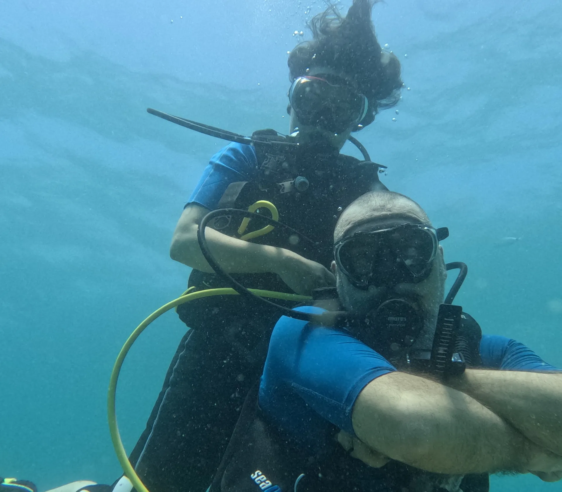 Vertical Scuba Diving 2