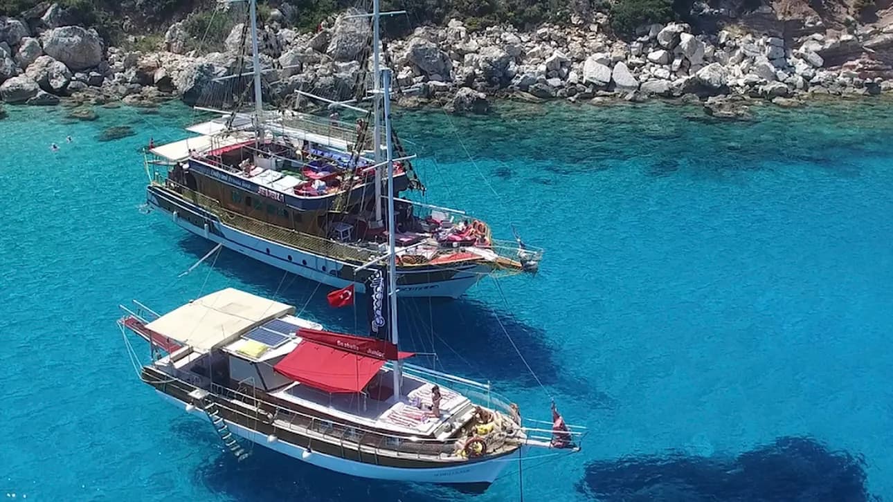 Sea Bella & Junior | Kalkan Boat Trip | Kalkan Tekne Turu