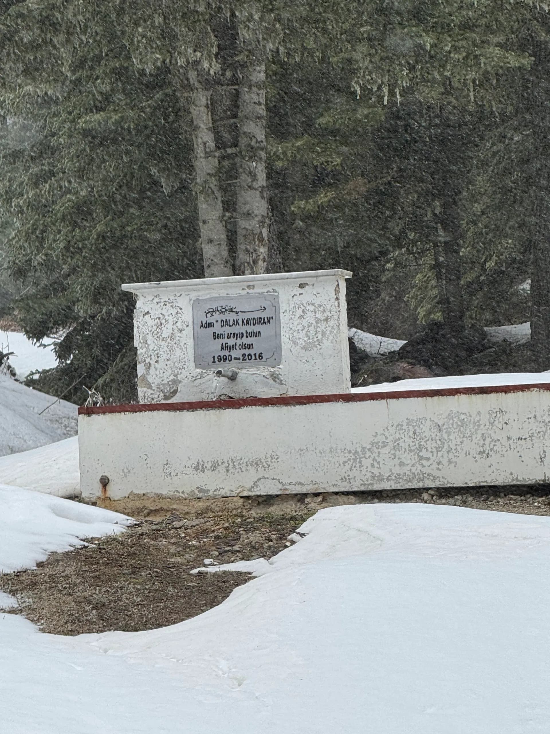 Dalak kaydıran Çeşmesi