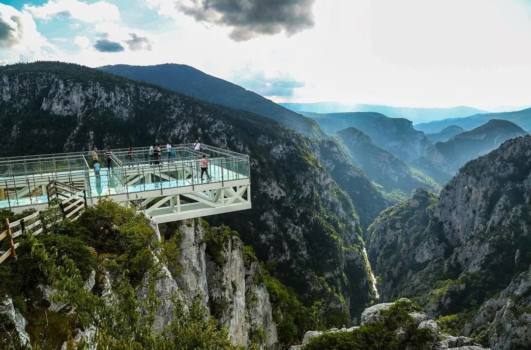 Küre Dağları Milli Parkı Yukarıalpı Seyir Terası