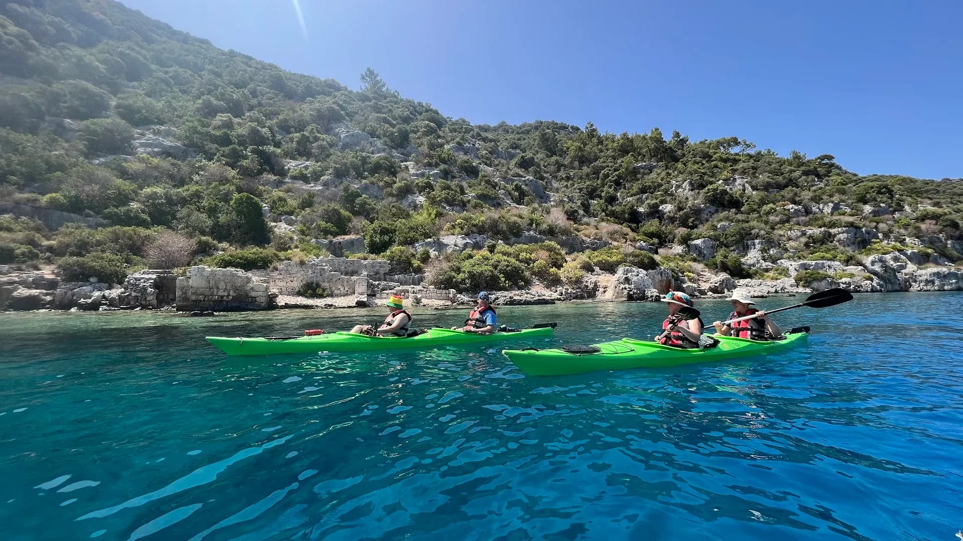 Sea Kayak Kekova Umut Guide by Tatil Sihirbazı