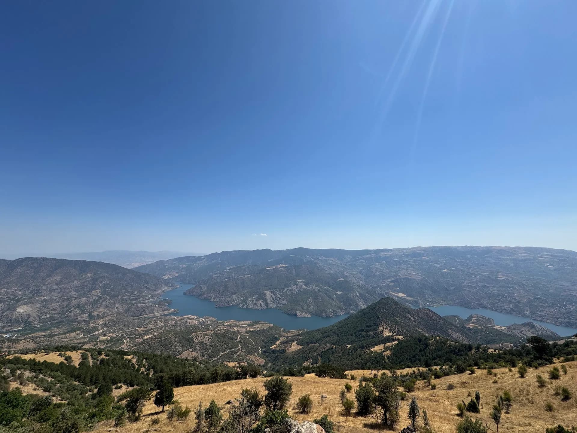 Oğuzlar Obruk Barajı Yamaç Paraşüt Pisti (Take Off) 2