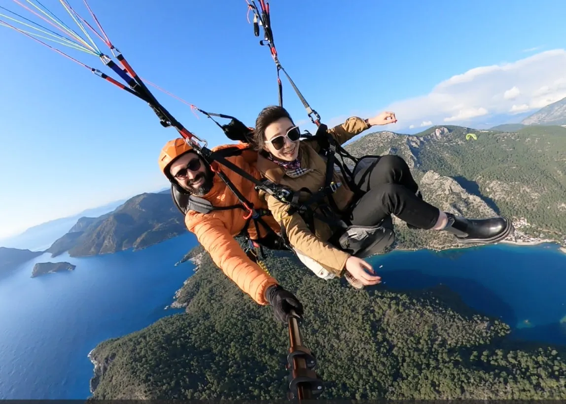 Reaction Paragliding (Fethiye Yamac Parasutu)