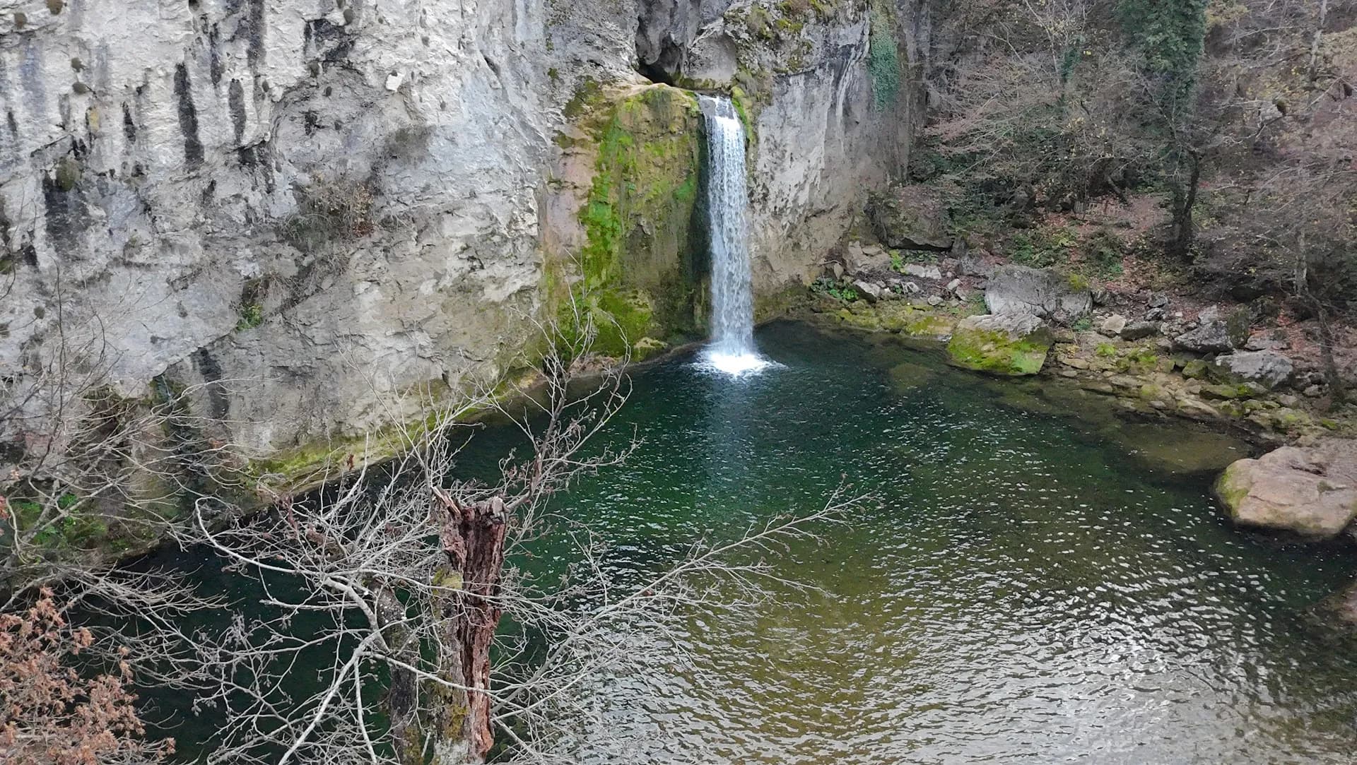 Horna kanyonu yürüyüş başlangıç noktası